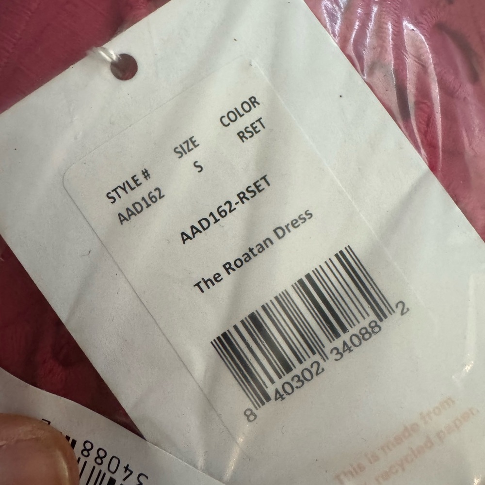 NWT- ANDIE The Roatan Midi Dress eyelet in Rosette - Picture 7 of 9